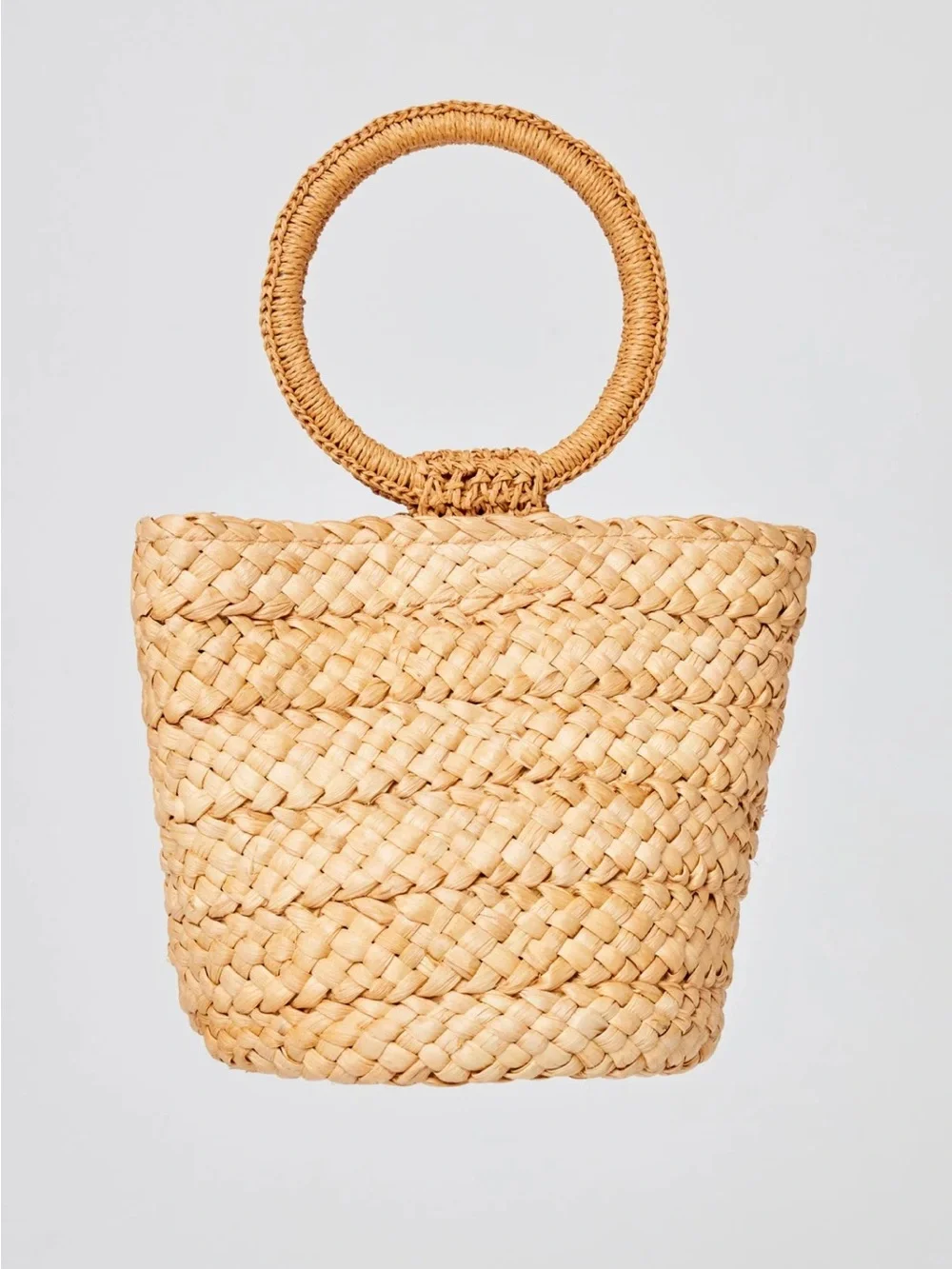 L*Space Bella Raffia Bag in Natural